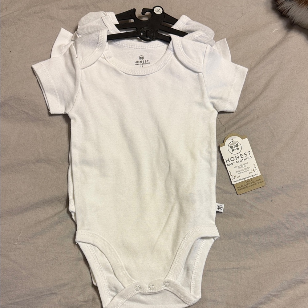 The Honest Company White Bodysuit